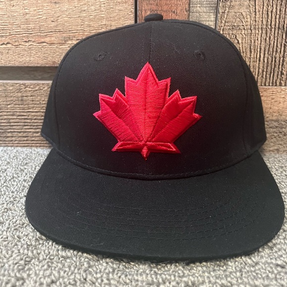 JORDAN ROMANO TORONTO BLUE JAYS BLACK /RED HAT CAP SGA JULY 22 ADJUSTABLE RARE! - Picture 1 of 9